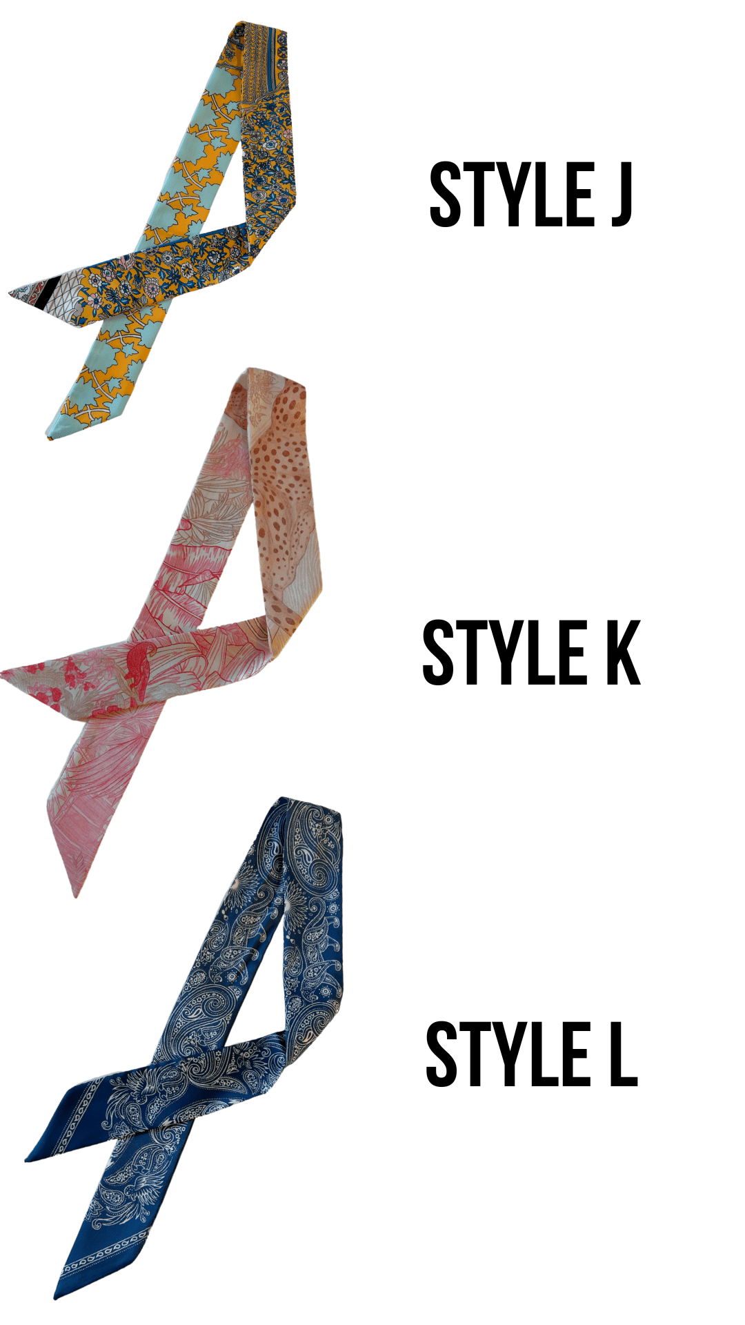 Choose Your Scarf - Cola Stacks - 