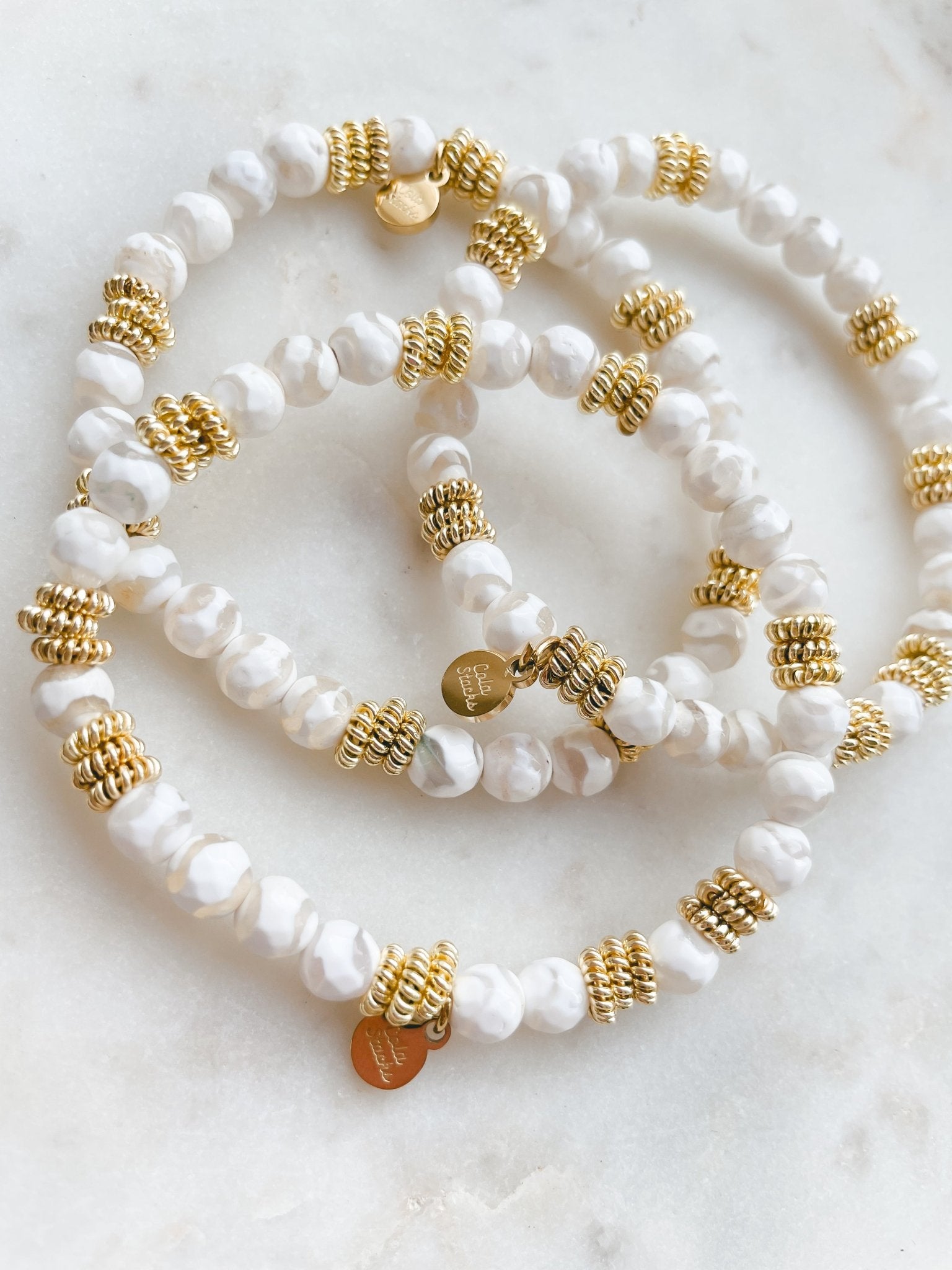 Claremont Bracelet - Cola Stacks - 