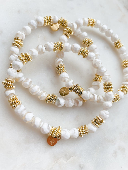 Claremont Bracelet - Cola Stacks - 