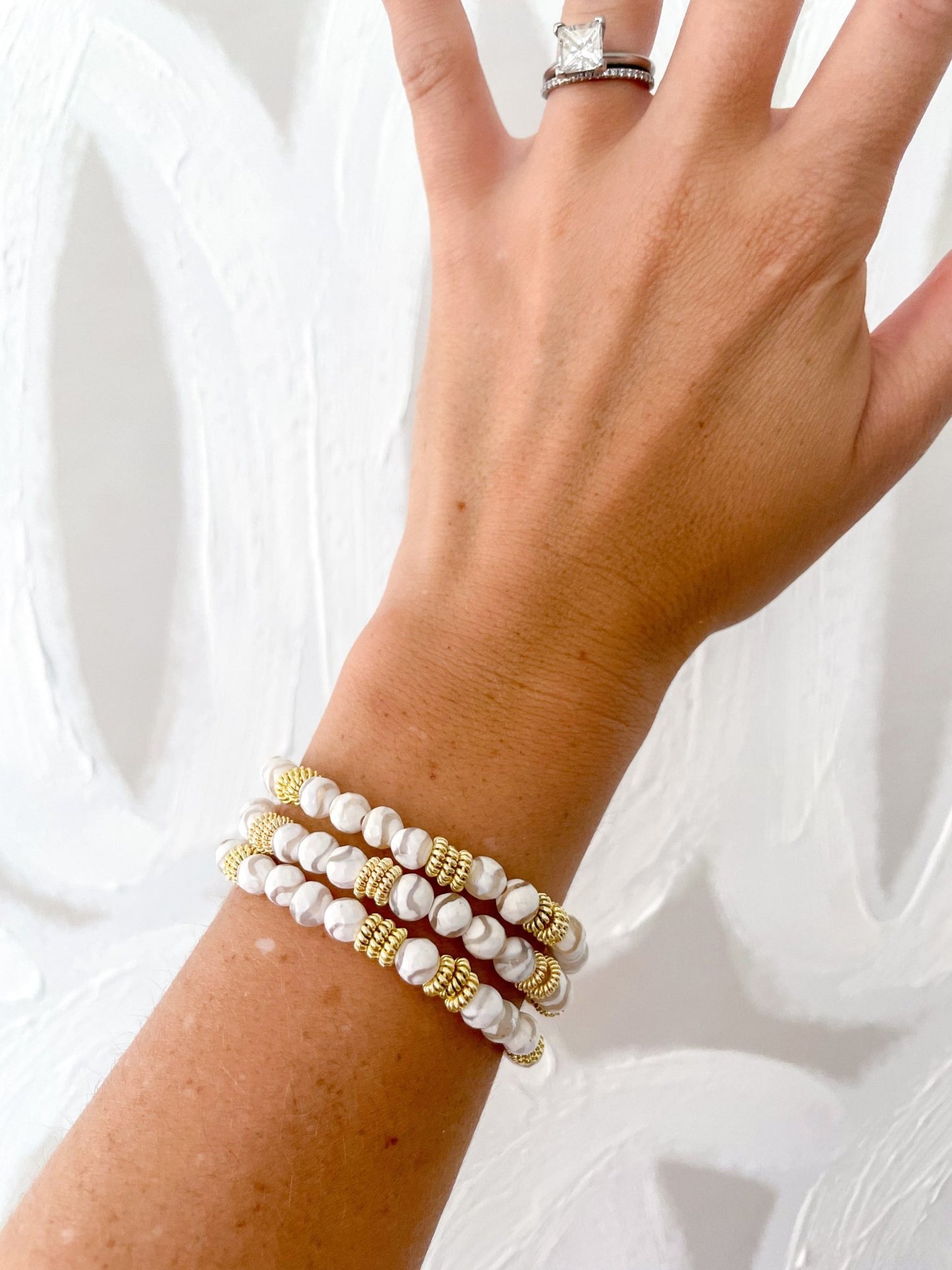 Claremont Bracelet - Cola Stacks - 
