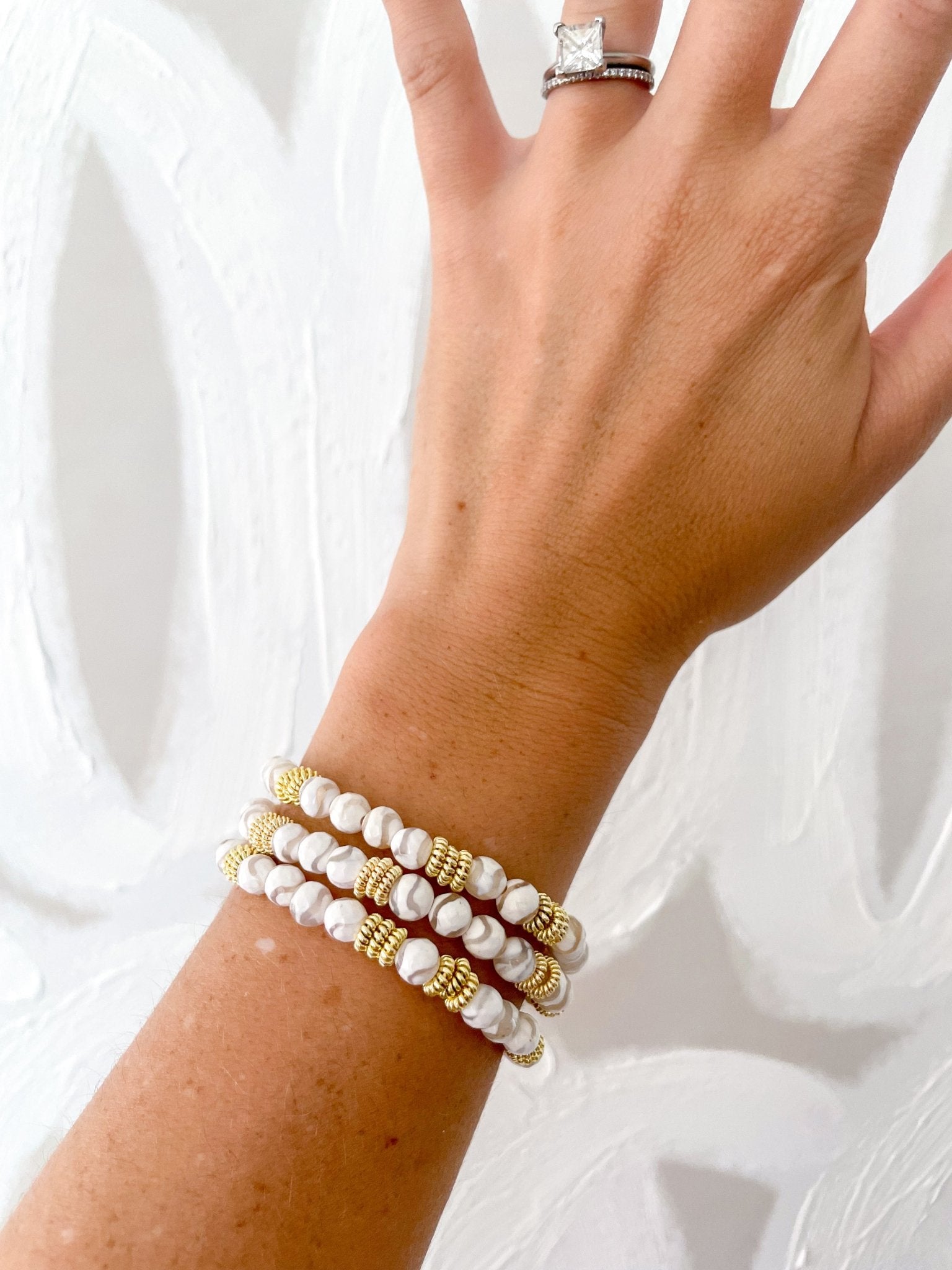 Claremont Bracelet - Cola Stacks - 