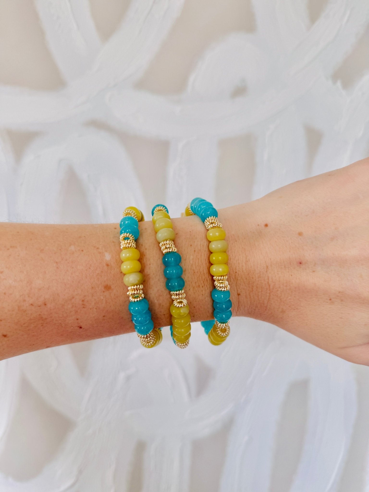 Clayton Roller Bracelet - Cola Stacks - 