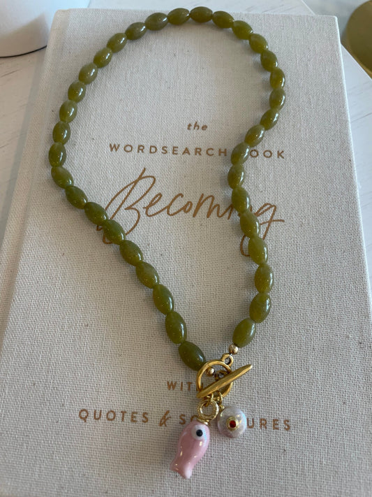 Cloister Necklace - Cola Stacks - 