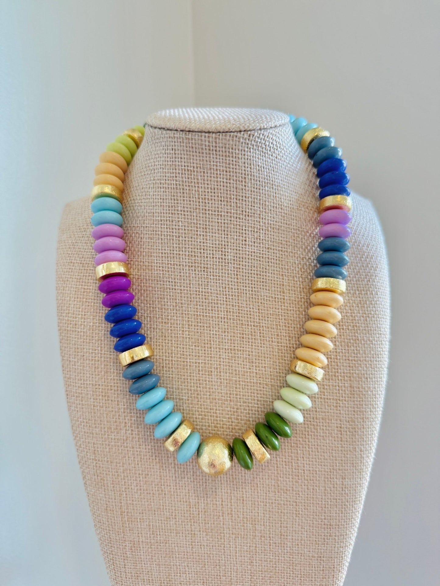 Cool Summer Necklace - Cola Stacks - 