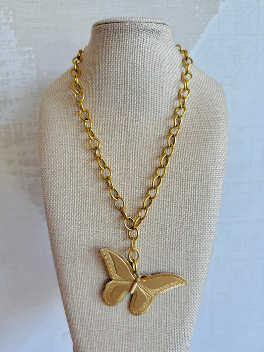 Crazy Town Necklace - Cola Stacks - 