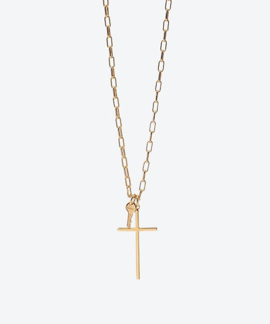 Cross & Grace Key Necklace - Cola Stacks - 