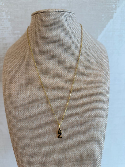 Dainty Sorority Necklace - Cola Stacks - 