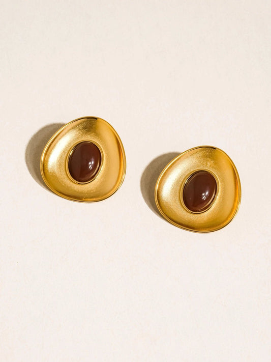 Espresso Earrings - Cola Stacks - 