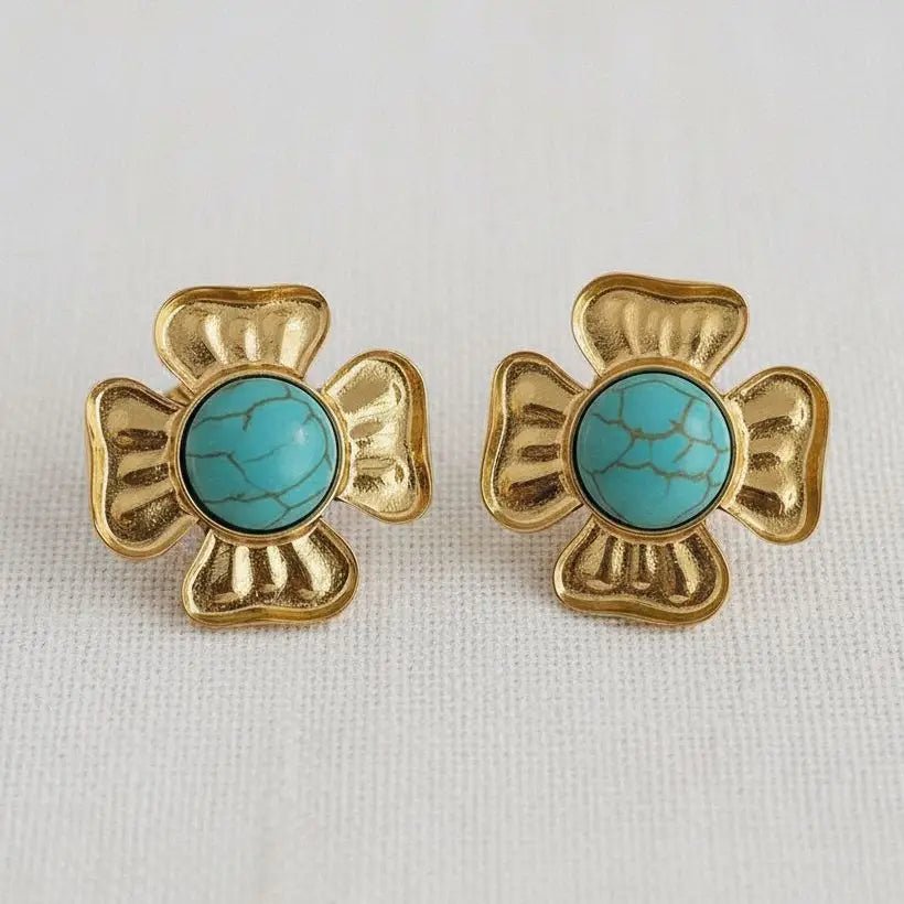 Evie Earrings - Cola Stacks - 