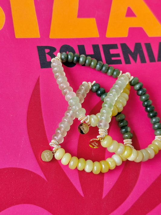 Forest Trio Bracelet - Cola Stacks - 