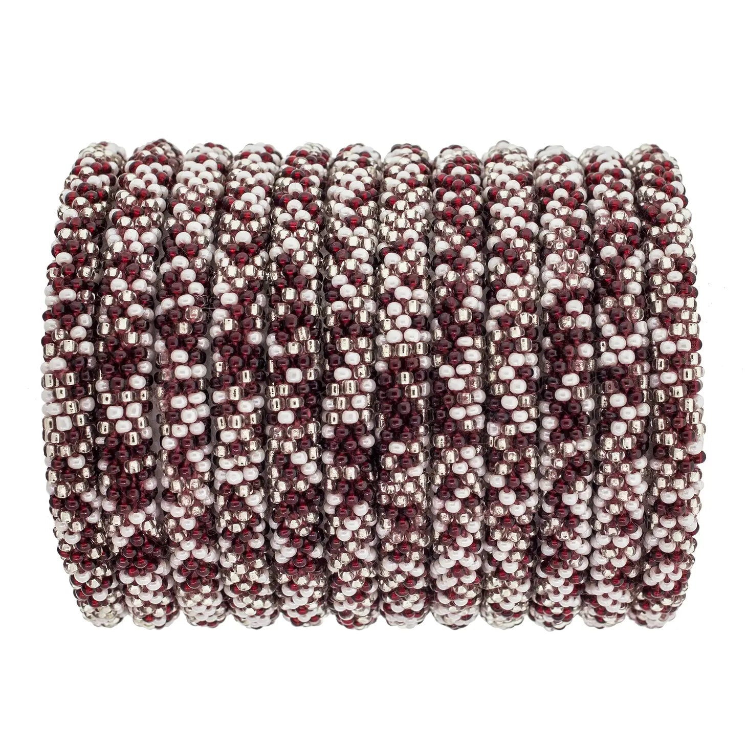 Gamecock Roll On Bracelet - Cola Stacks - 