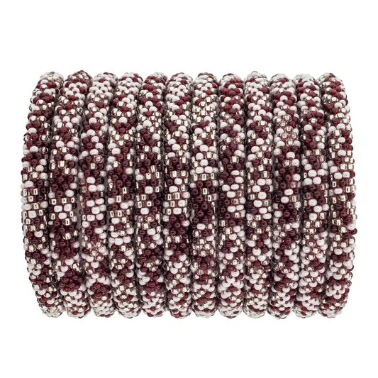 Gamecock Roll On Bracelet - Cola Stacks - 