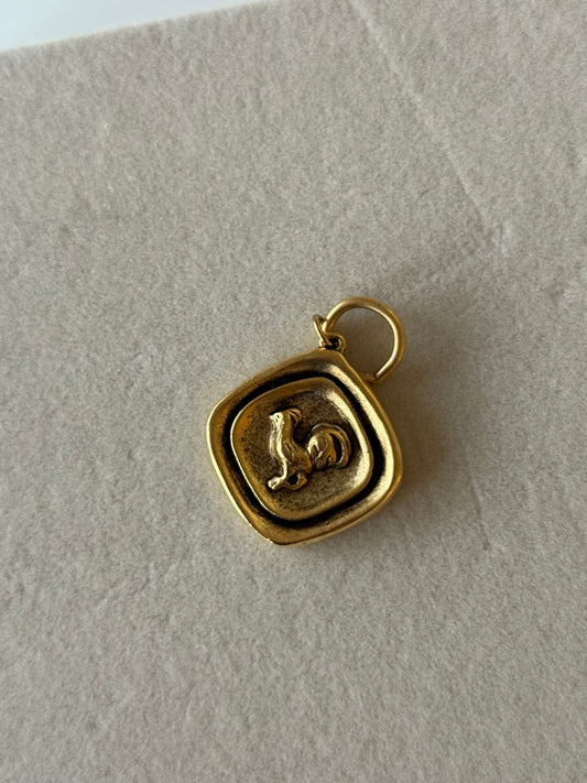 Gamecock Scarf Charm - Cola Stacks - 