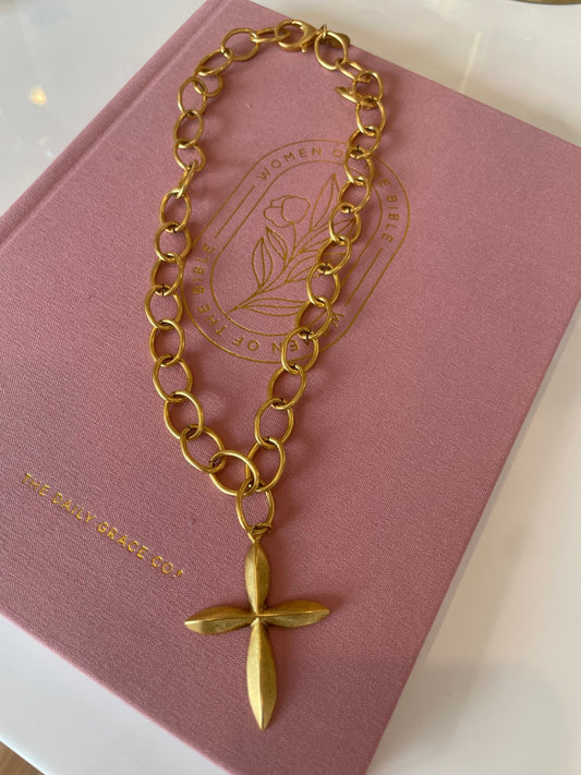 Gold Parks Necklace - Cola Stacks - 