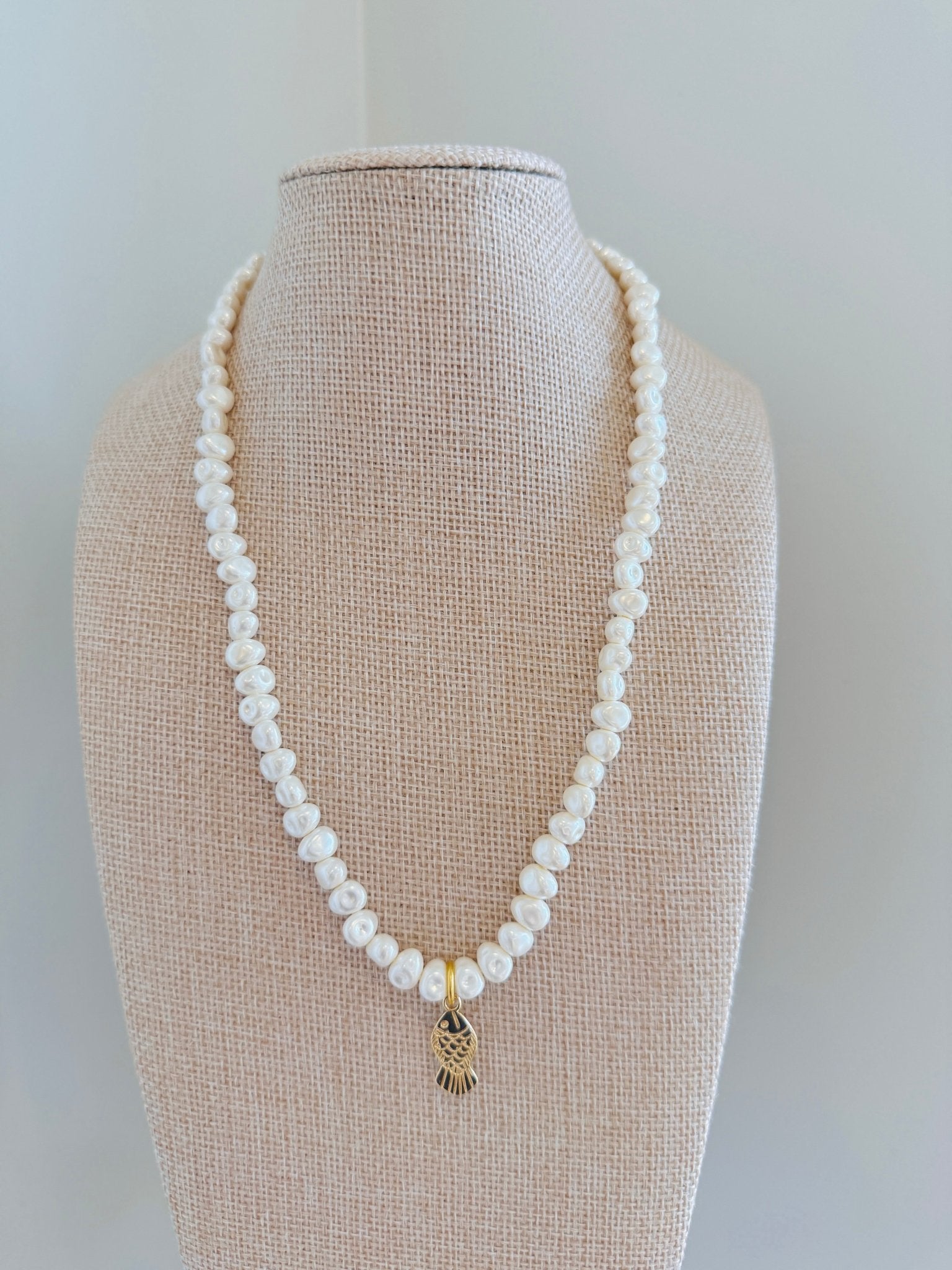 Goldfish Necklace - Cola Stacks - 