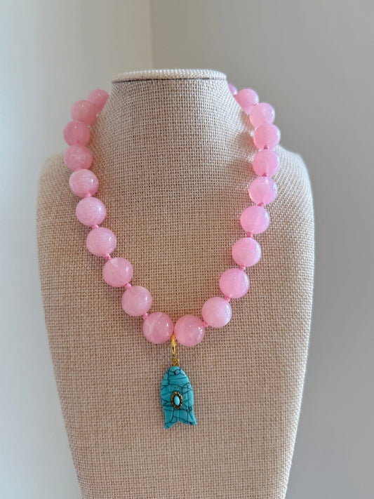 Harbor Necklace - Cola Stacks - 