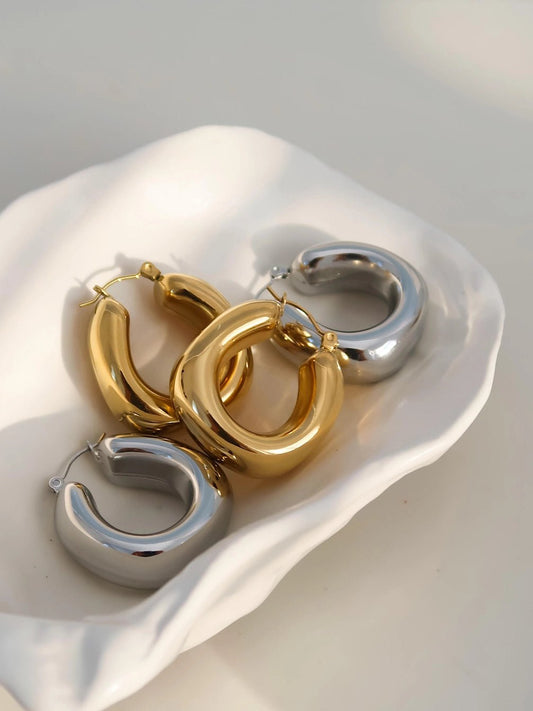Hunter Earrings - Cola Stacks - 