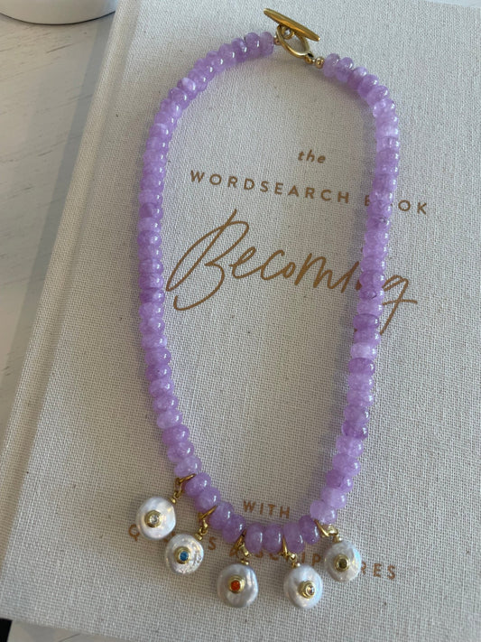 Island Girl Necklace - Cola Stacks - 