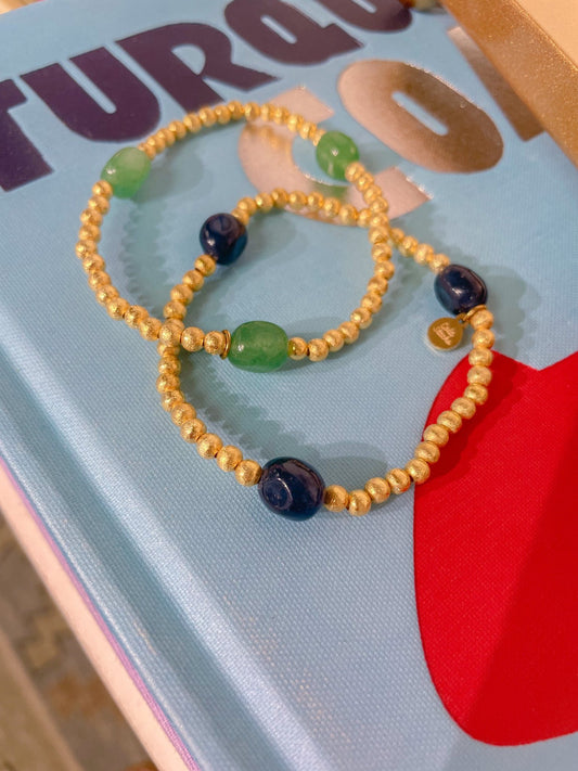 Jolie Rosewood Bracelet - Cola Stacks - 