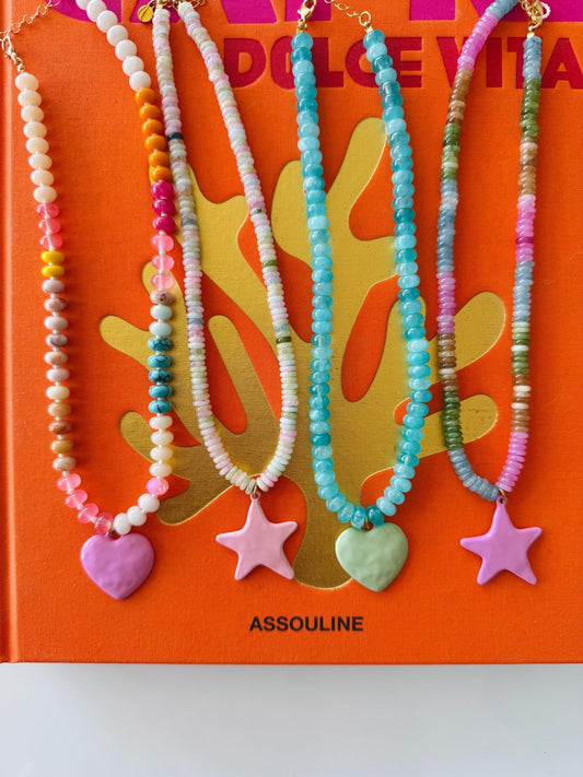 Jolly Rancher Necklace - Cola Stacks -