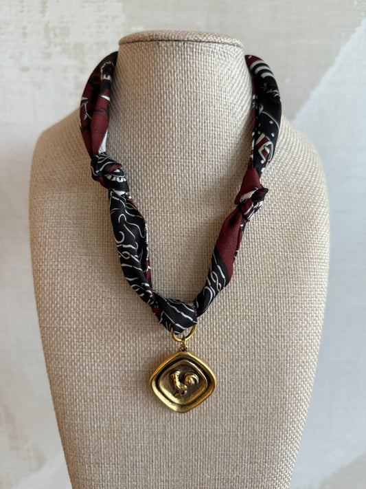Knotted Gamecock Scarf - Cola Stacks - 