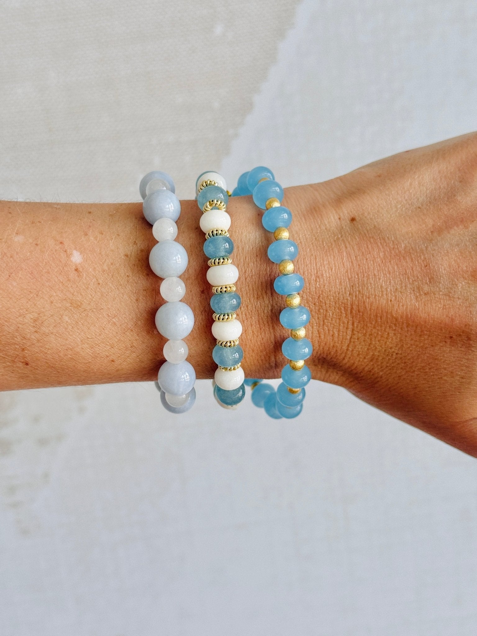 Light Blue & White Stack - Cola Stacks -