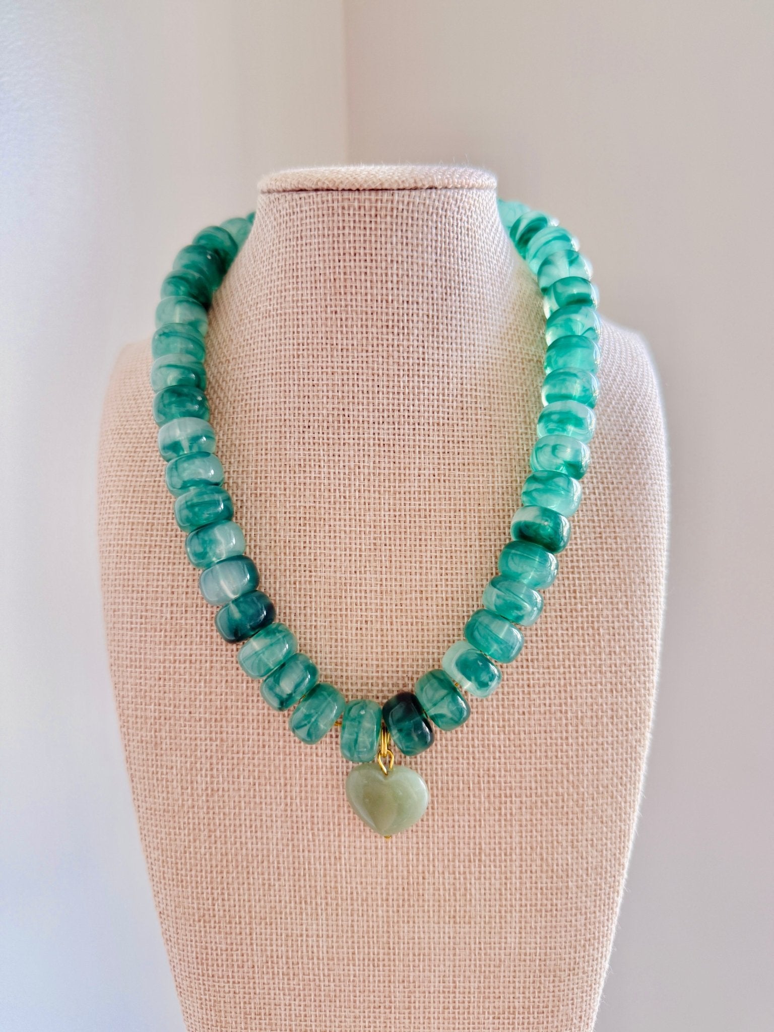 Lizzy Necklace - Cola Stacks - 