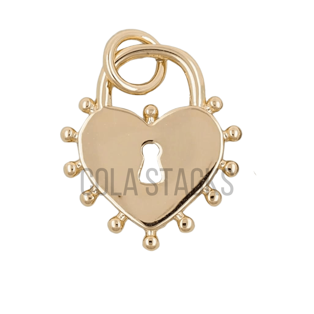 Locket Charm - Cola Stacks - 