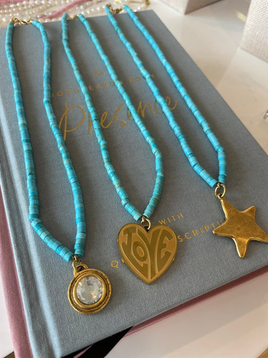Lohan Necklace - Cola Stacks - 