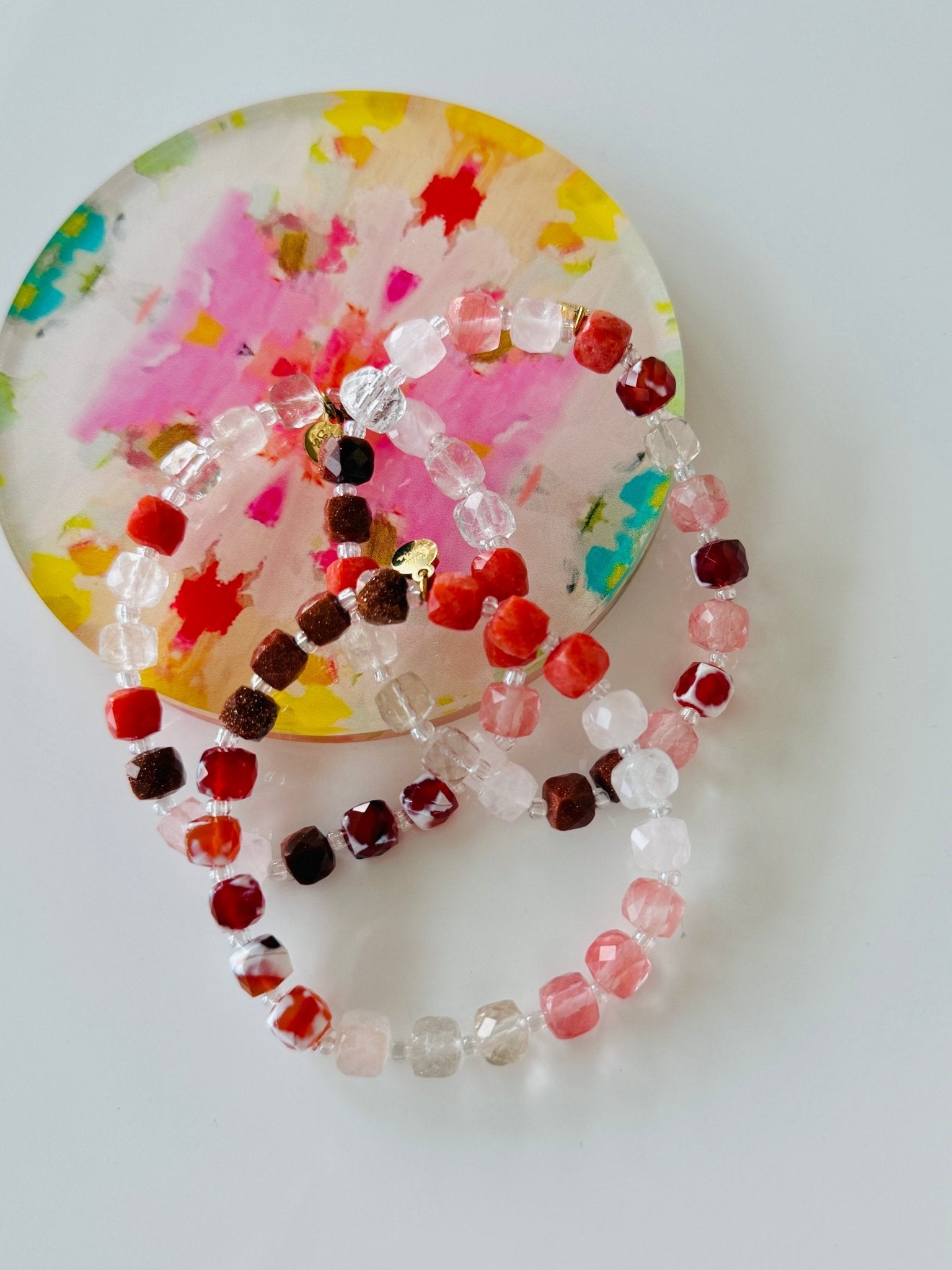 Lulu Bracelet - Cola Stacks - 