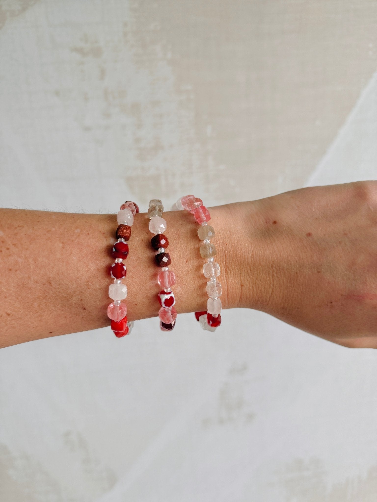 Lulu Bracelet - Cola Stacks - 