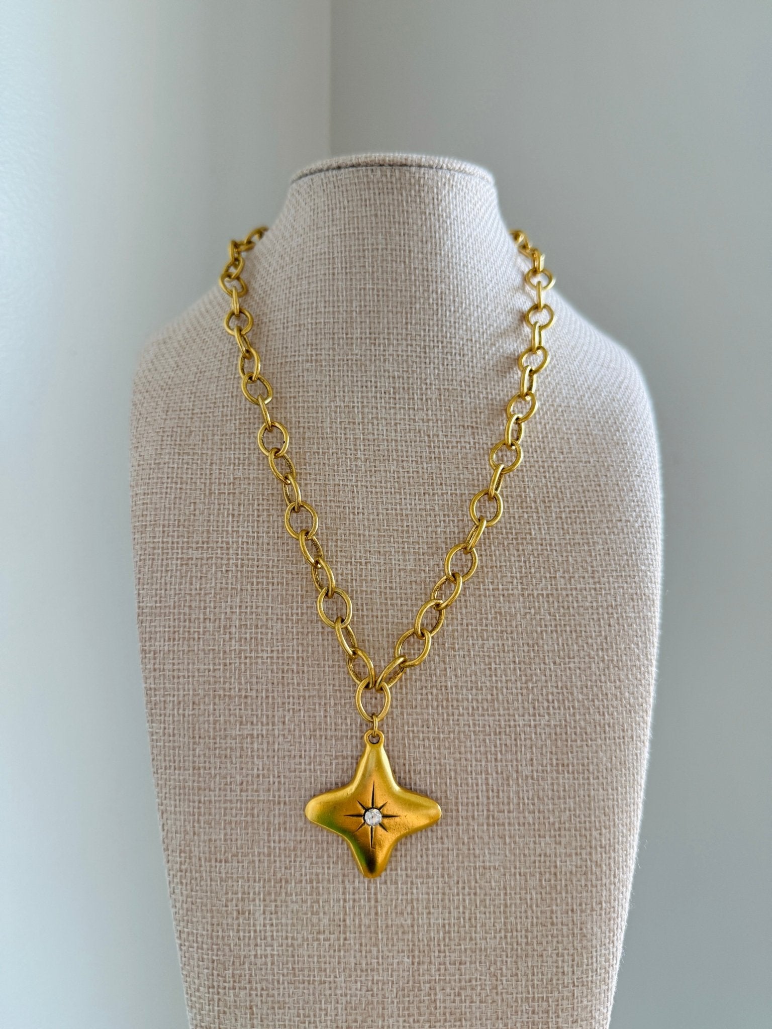 Mardi Necklace - Cola Stacks - 