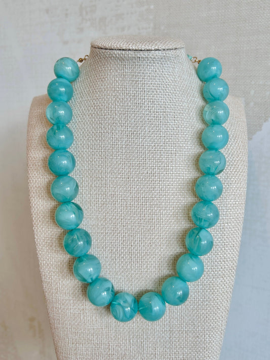 Mint Bauble Necklace - Cola Stacks -