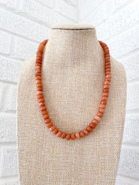 Neutral Lover Necklace - Cola Stacks - 