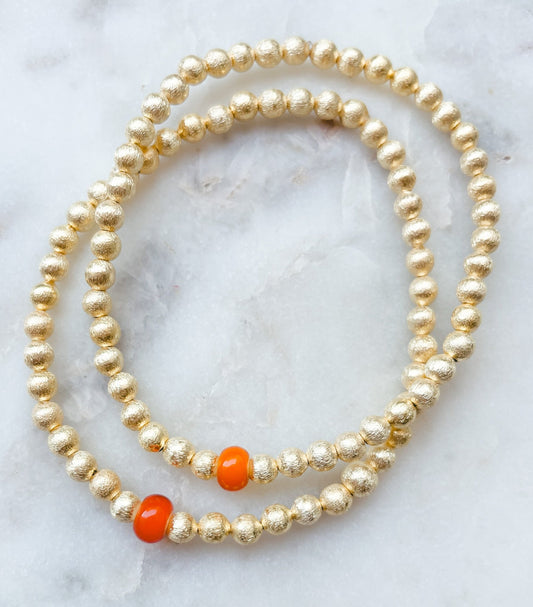Orange Pop Bracelet - Cola Stacks - 