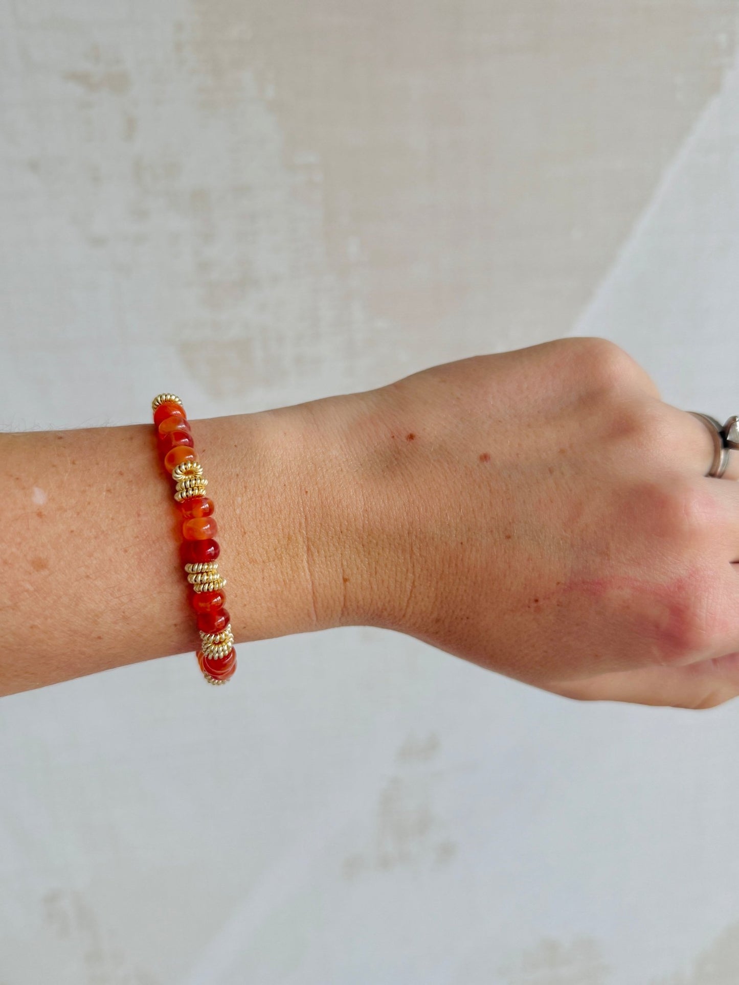 Orange Skies Bracelet - Cola Stacks - 