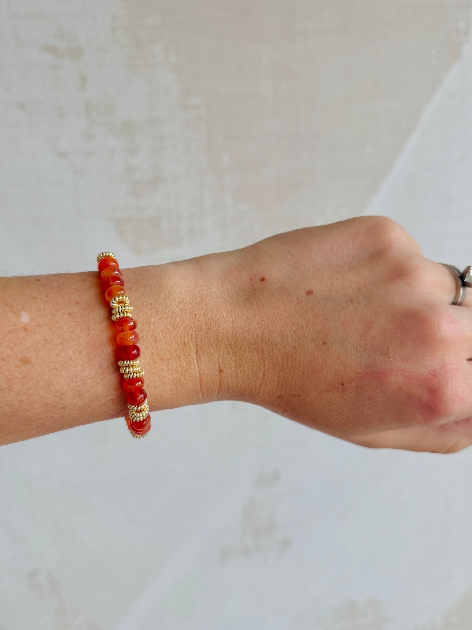 Orange Skies Bracelet - Cola Stacks - 
