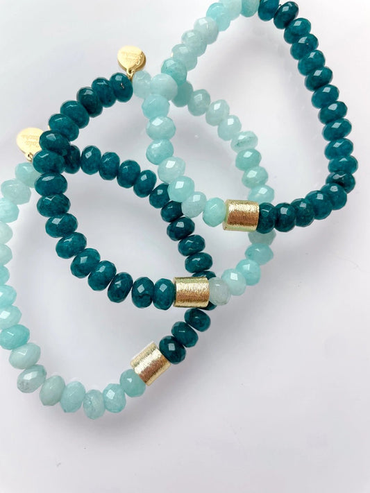 Pacific Bracelet - Cola Stacks - 