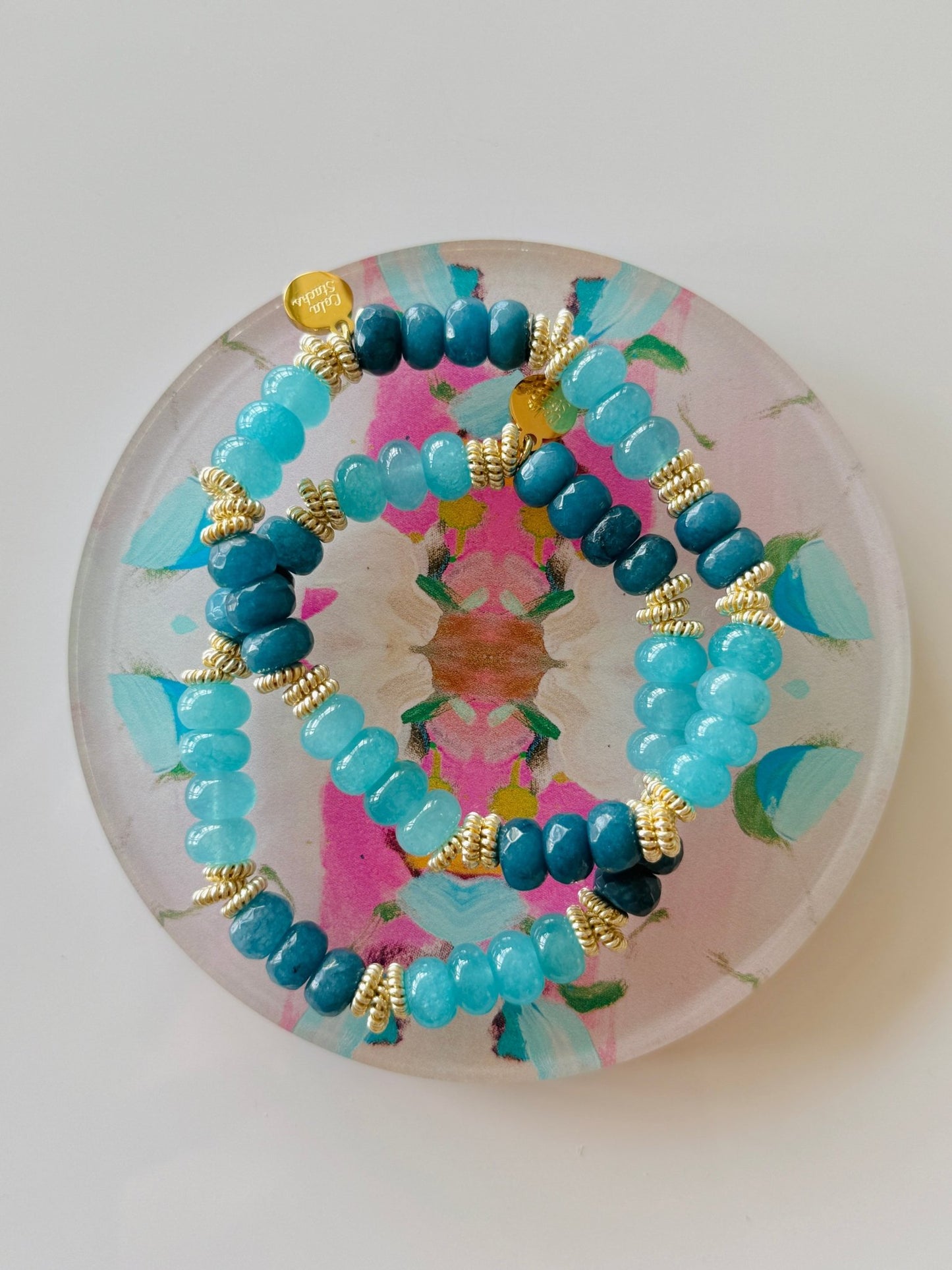 Pacific Roller Bracelet - Cola Stacks - 