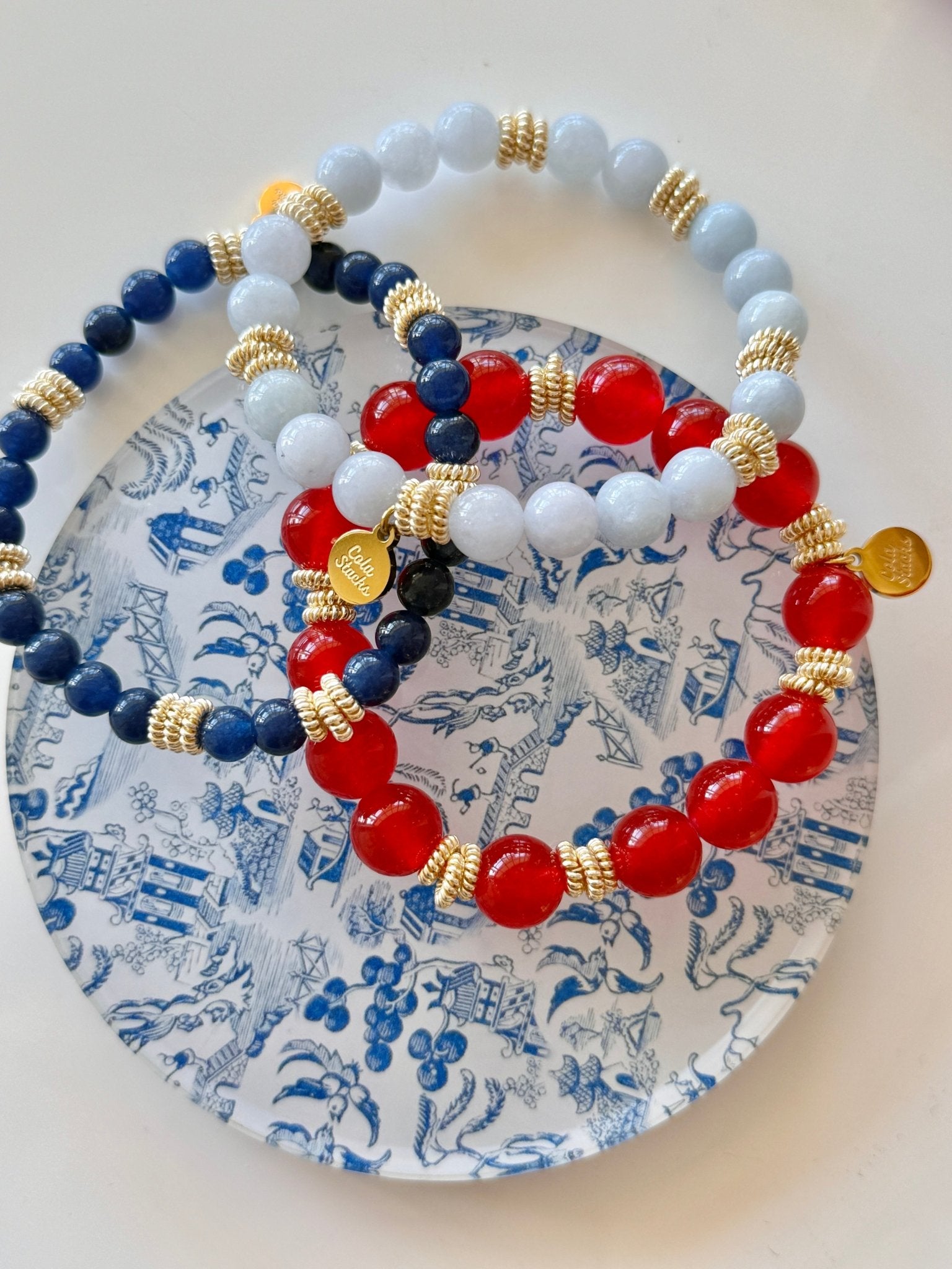Patriot Bracelet - Cola Stacks - 