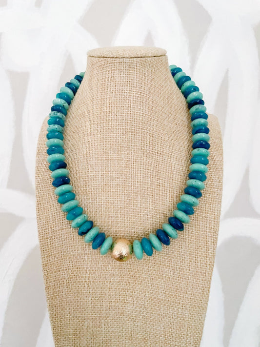 Pawleys Necklace - Cola Stacks - 