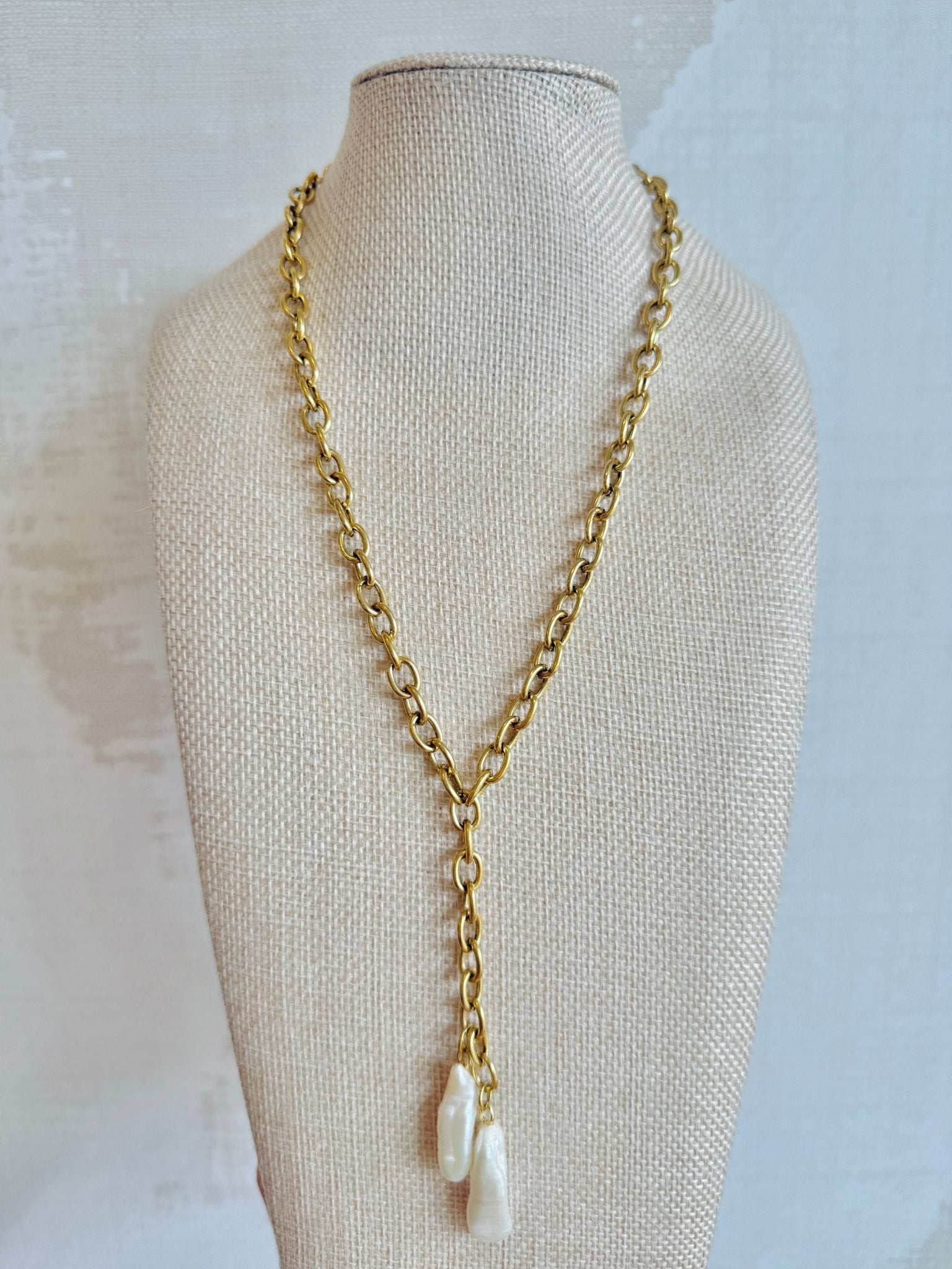 Pearly Gates Necklace - Cola Stacks -