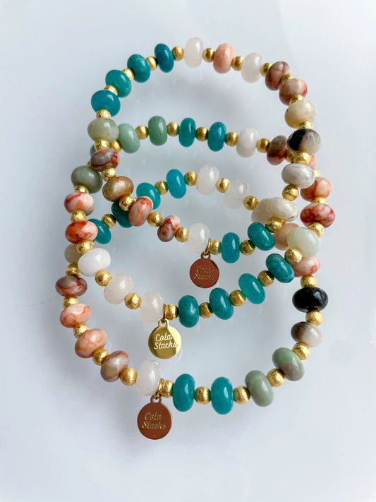 Phoenix Sequoia Bracelet - Cola Stacks - 