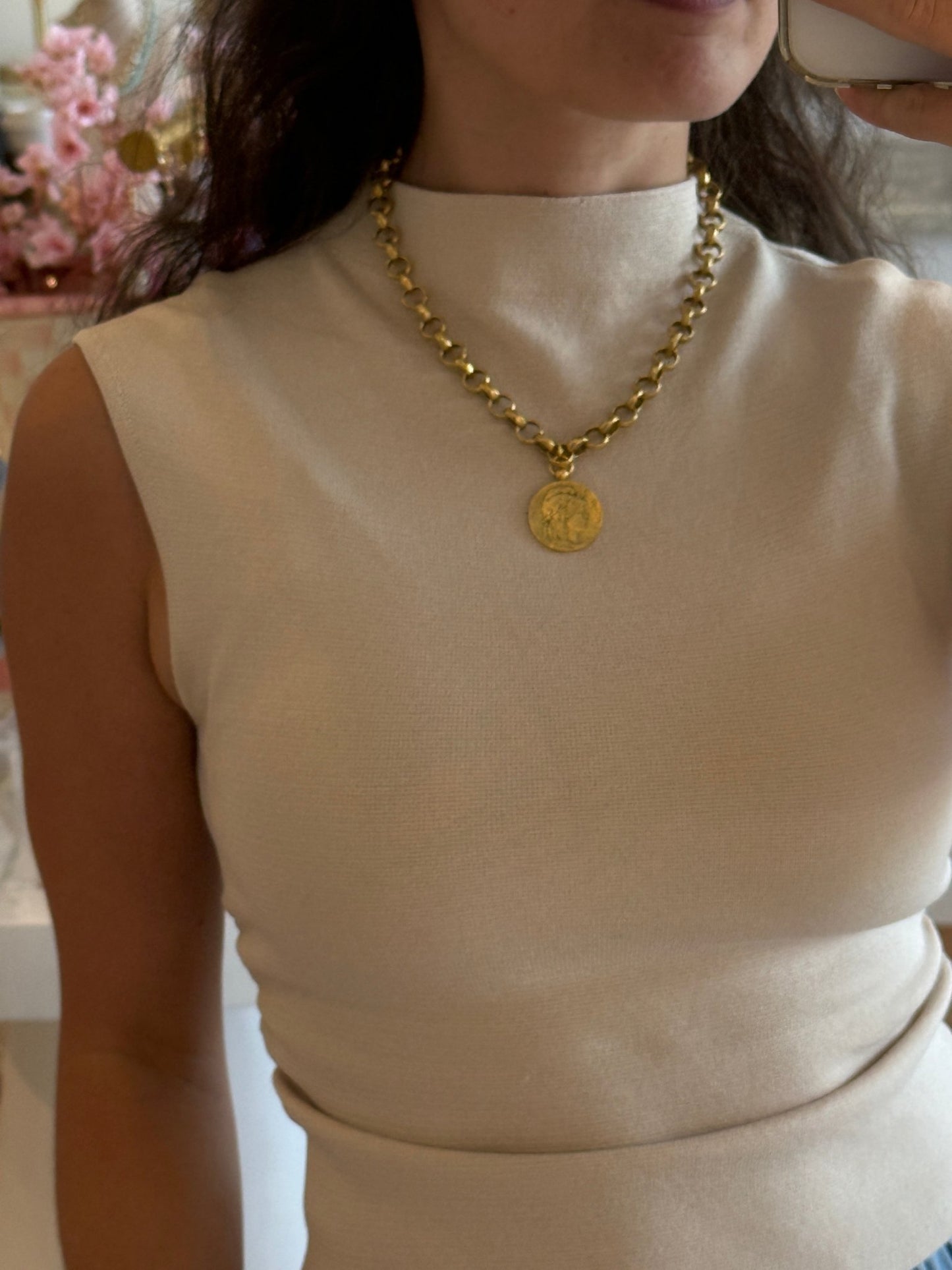 Ramey Necklace - Cola Stacks -