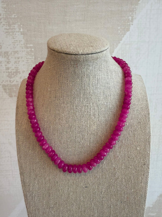 Raspberry Necklace - Cola Stacks - 