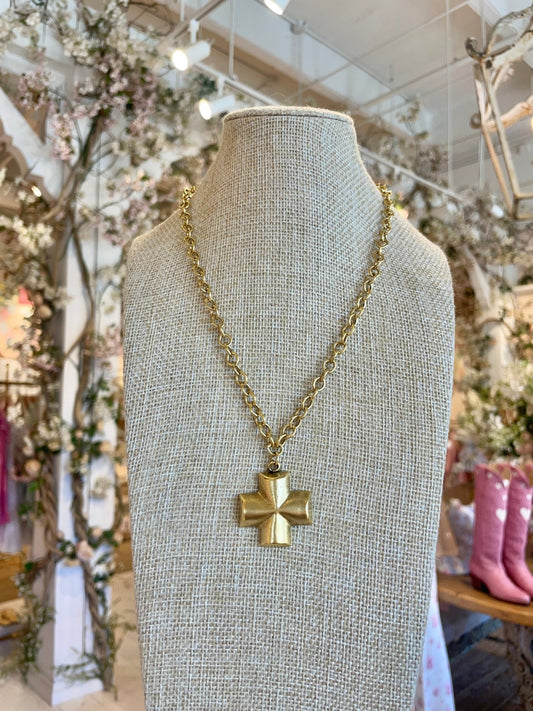 Rooted in Faith Necklace - Cola Stacks - 