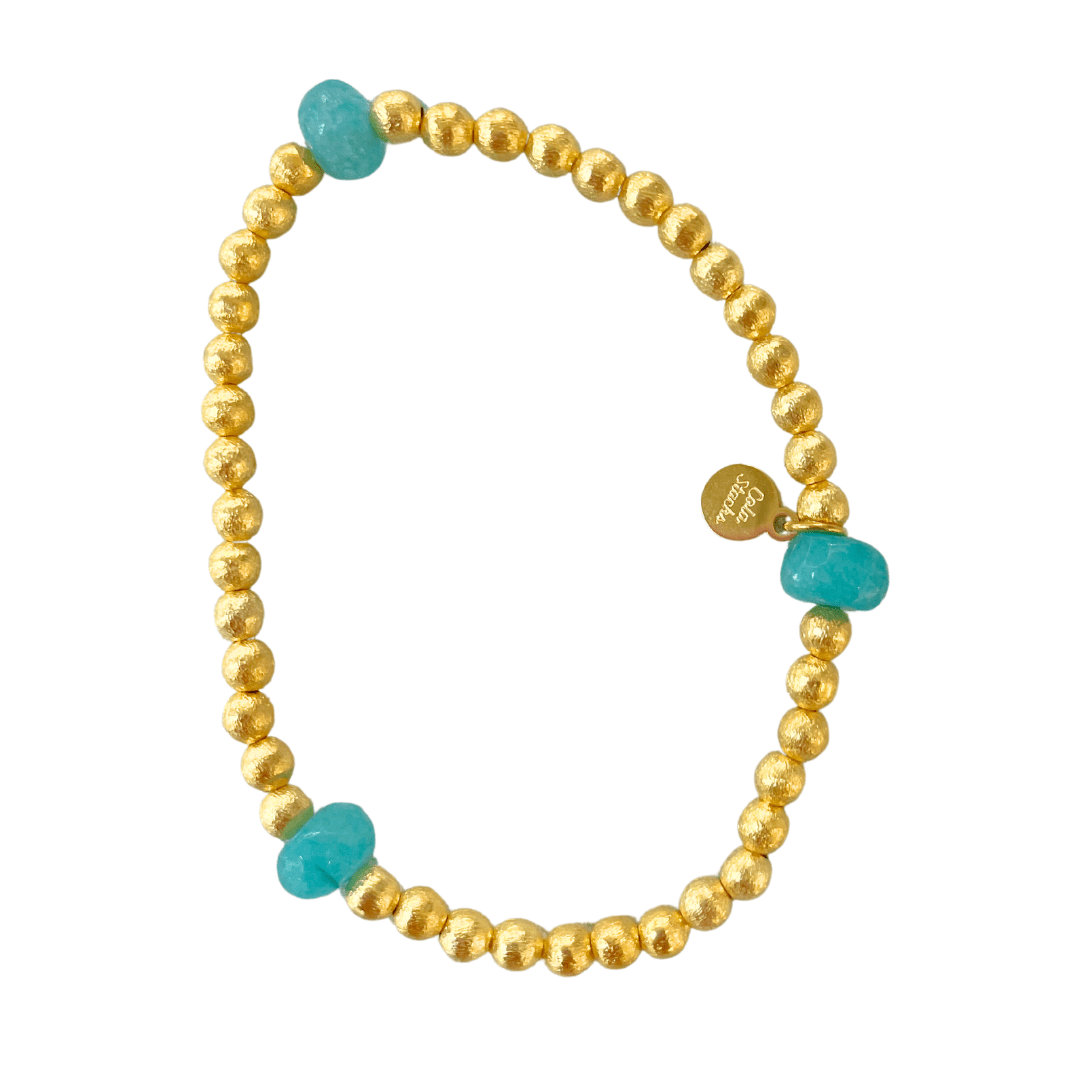 Rosewood Bracelet - Bright Blue - Cola Stacks - 