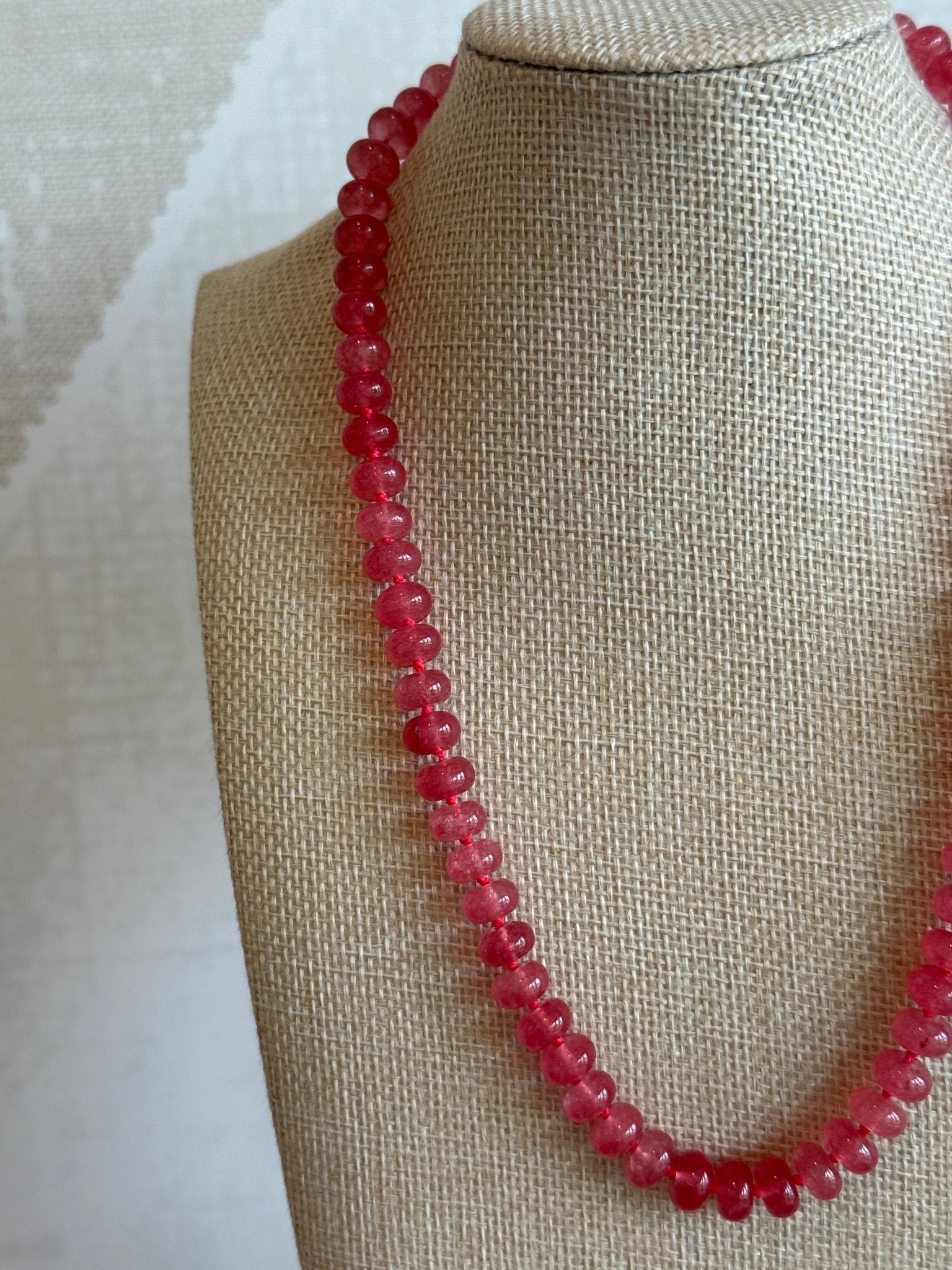 Sammy Knotted Necklace - Cola Stacks - 