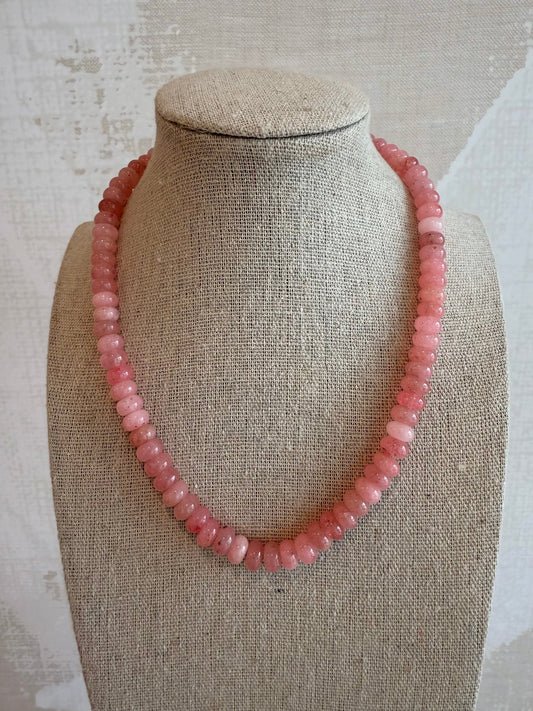 Sasha Necklace - Cola Stacks - 