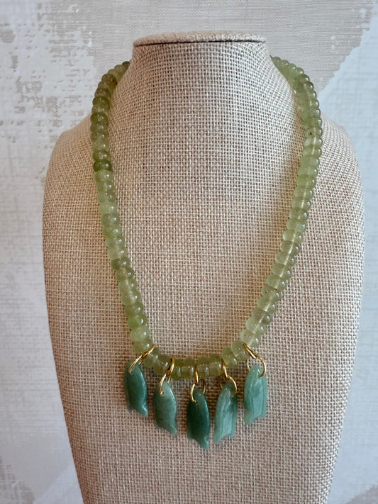 Seaside Fish Necklace - Cola Stacks - 